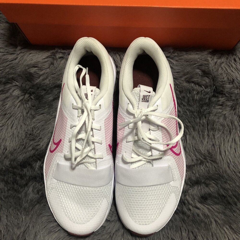 Nike MC Trainer 2 White Pink Foam Women’s Shoes, Size10, (DM0824 105) - Picture 2 of 6